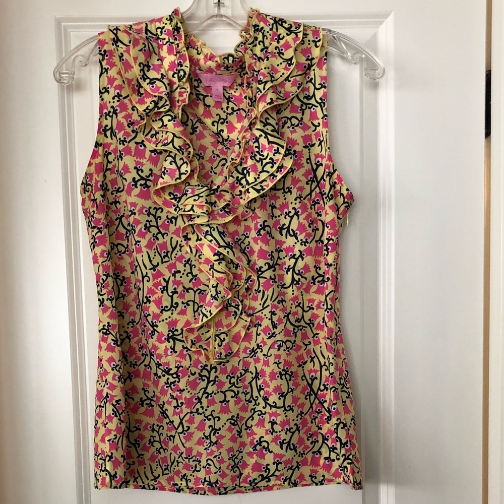 Lilly Pulitzer silk tank